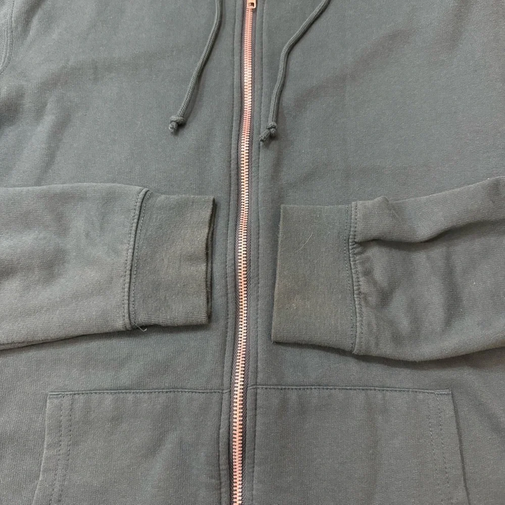 Threads 4 Thought Teal Zip-Up Sweater
